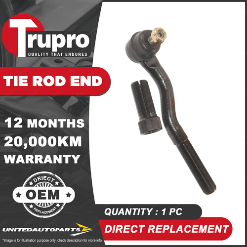 1 Pc Trupro LH Outer Tie Rod End for JEEP CHEROKEE KJ 09/01-02/08