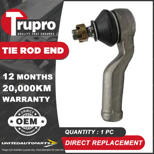 Premium Quality 1 Pc Trupro LH Outer Tie Rod End for MAZDA RX7 FC103 1986-88