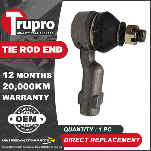 1 Pc Trupro LH Outer Tie Rod End for NISSAN COMMERCIAL VANETTE C22 10/85-93