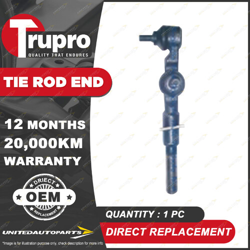 1 Pc Trupro LH Inner Tie Rod End for HOLDEN DROVER QB 4WD 1985-87