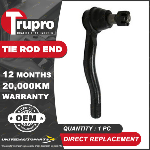 1 Pc Trupro LH Outer Tie Rod End for NISSAN MAXIMA J31 12/03-05/09