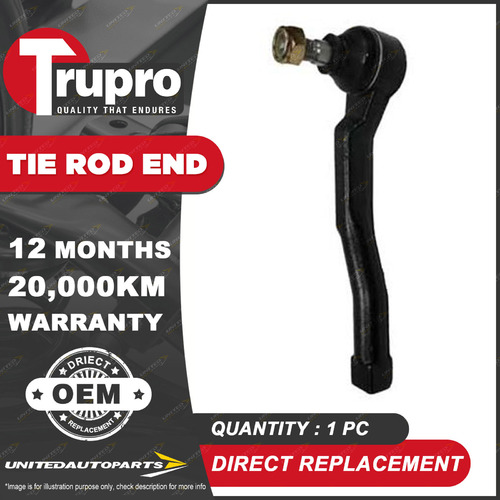 1 Pc Trupro RH Outer Tie Rod End for HOLDEN Barina TK 02/05-10/11