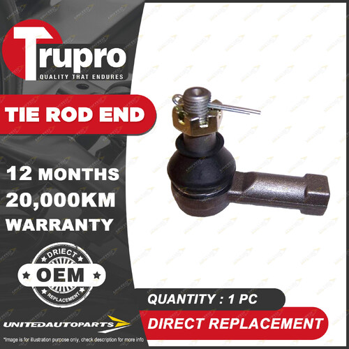 1 Pc Brand New Trupro RH Outer Tie Rod End for ISUZU MU MU 1989-94