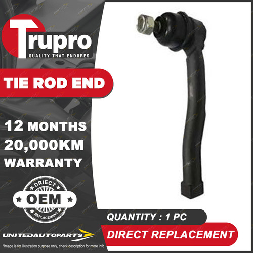 1 Pc Trupro LH Outer Tie Rod End for HOLDEN Barina TK 02/05-10/11