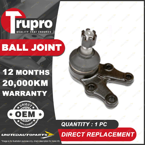 1 Pc Trupro LH Lower Ball Joint for Nissan Cabstar PF22 EF22 Homer F20 F21 F22