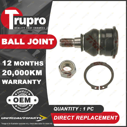 Brand New 1 Pc Trupro LH Lower Ball Joint for Holden Astra LD 1987-1989