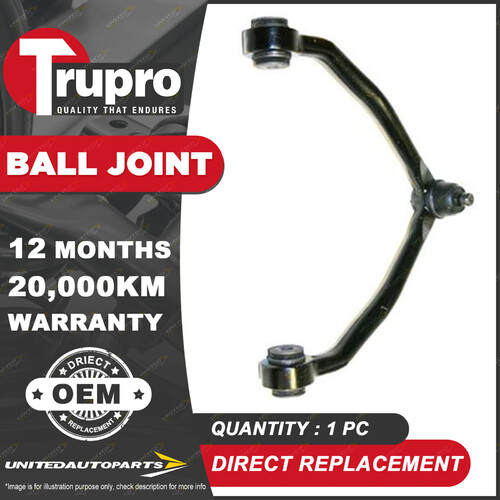 1 Pc Trupro LH Upper Control Arm With Ball Joint for Kia Sportage JA 1997-2003