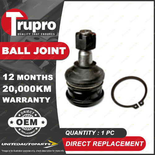 1 Pc Trupro RH Lower Ball Joint for Nissan Navara 2WD D21 SERIES 2WD D22 SERIES