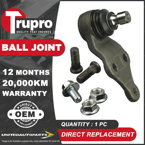 1 RH Lower Ball Joint for Kia Ceed PRO GT JD Sorento XM Inc self levelling 12-on