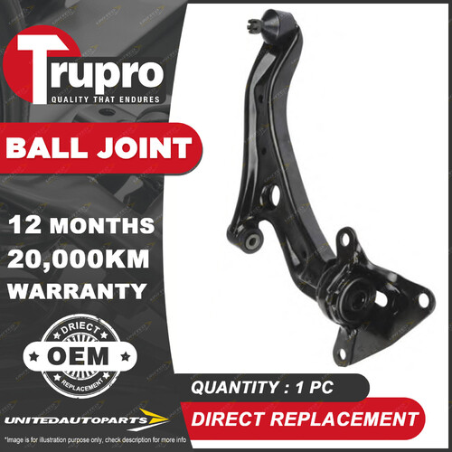 1 Pc Trupro RH Lower Control Arm With Ball Joint for Honda City GM Jazz GE GK