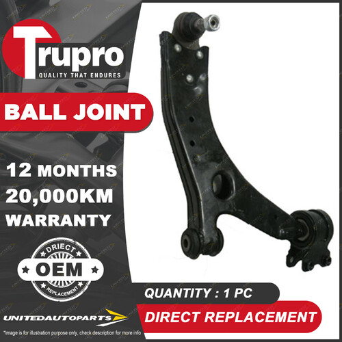 1 Pc Trupro LH Lower Control Arm With Ball Joint for VOLVO C30 C30 03/07-On