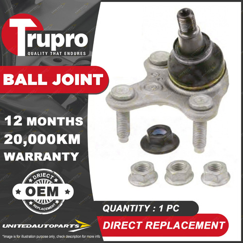 1 Pc Brand New Trupro LH Lower Ball Joint for AUDI A3 8V 06/13-On