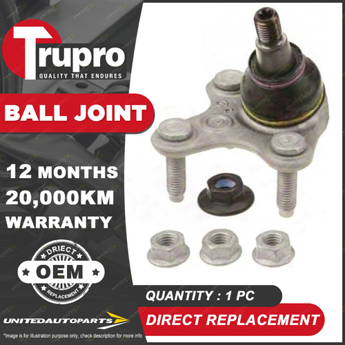 1 Pc Brand New Trupro RH Lower Ball Joint for AUDI A3 8V 06/13-On