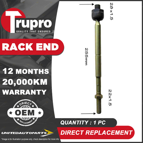 Premium Quality 1 Pc Trupro Rack End for Lexus Lx570 URJ201R 2008-2019