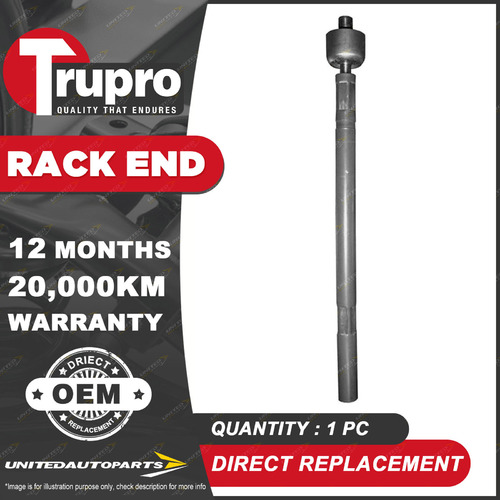 Brand New 1 Pc Trupro Rack End for CITROEN C4 357mm Long 2005-2009