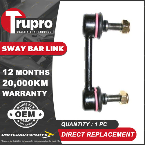 Trupro Rear LH Sway Bar Link Pin for Volvo C70 w/o TURBO with TURBO S70 S80 V70