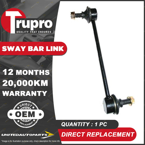 1 Trupro Rear LH Sway Bar Link Pin for Holden Jackaroo UBS 25 4WD UBS 26 73 4WD