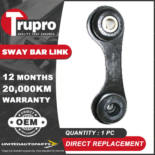 1 Pc Trupro Rear RH Sway Bar Link Pin for Holden Vectra ZC 2003-2005