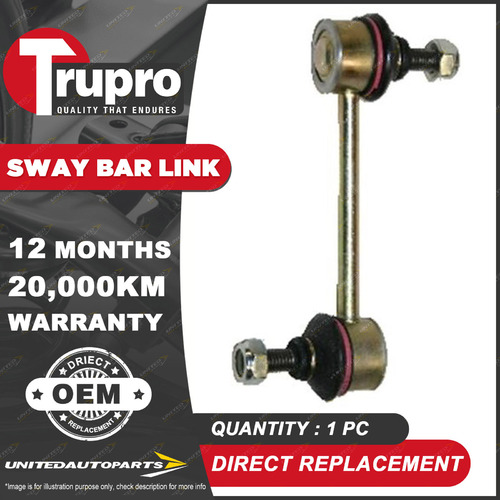 1 Pc Trupro Front LH Sway Bar Link Pin for Alfa Romeo 147 156 GT 2.0 3.2 Engine