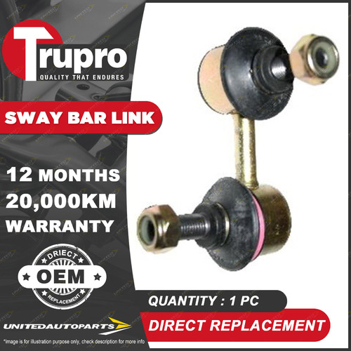 Premium Quality 1 Pc Trupro Front LH Sway Bar Link Pin for Hyundai Accent LC LS