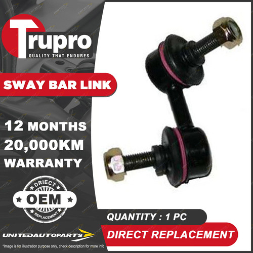 Trupro Front RH Sway Bar Link Pin for Honda Civic EU EP ES 7th Gen Cr-V RD77 78