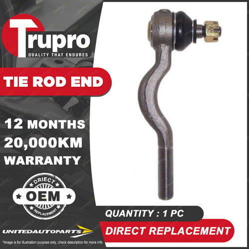 1 Pc Trupro LH Inner Tie Rod End for Mitsubishi Challenger PA Pajero NH NJ NK NL