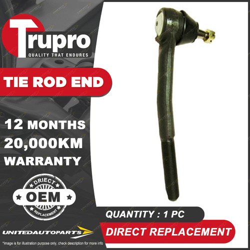 1 Pc Trupro LH Outer Tie Rod End for CHEVROLET BEL AIR IMPALA 1977-1996