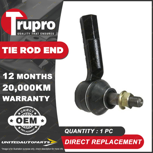 Brand New 1 Pc Trupro LH Outer Tie Rod End for Ford Fiesta WP WQ 2004-2008