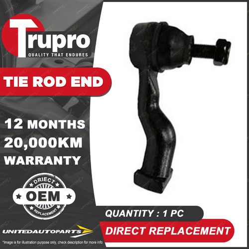 Premium Quality 1 Pc Brand New Trupro LH Outer Tie Rod End for Kia Sportage JA