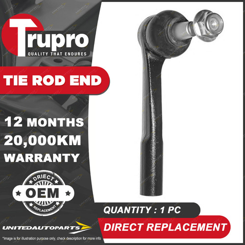 Brand New 1 Pc Trupro LH Outer Tie Rod End for Holden Vectra ZC 2003-2005