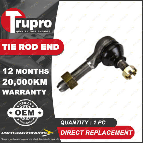 Brand New 1 Pc Trupro LH Outer Tie Rod End for HOLDEN DROVER QB 1985-1987