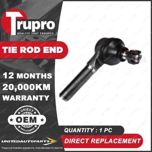 1 Pc Trupro LH Outer Tie Rod End for Toyota Crown MS123 125 MS130 SERIES