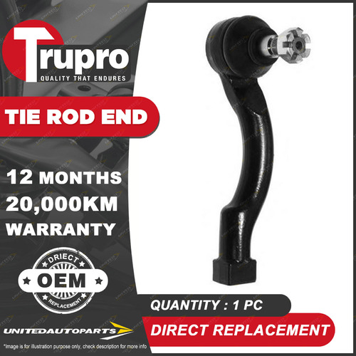 Premium Quality 1 Pc Brand New Trupro LH Outer Tie Rod End for Kia Sorento BL