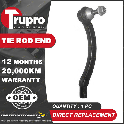 1 Pc Trupro LH Outer Tie Rod for Volvo S60 S60 SERIES S80 S80 V70 V70 Xc70 XC70