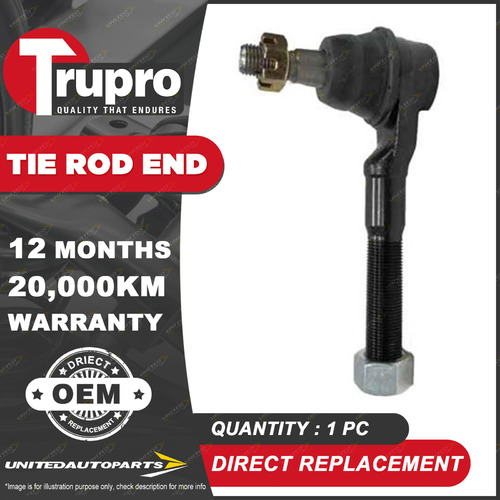 1 Pc Trupro RH Inner Tie Rod End for Ford F150 4WD Inc BRONCO 4WD F250 4WD 4WD