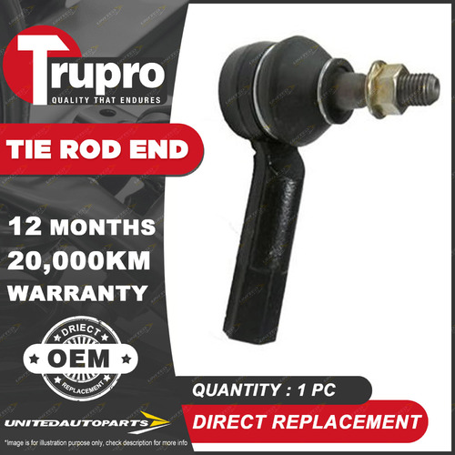 Brand New 1 Pc Trupro RH Outer Tie Rod End for Ford Fiesta WP WQ 2004-2008