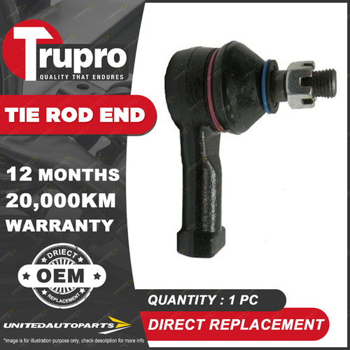 Premium Quality 1 Pc Brand New Trupro RH Outer Tie Rod End for Daewoo Matiz 150