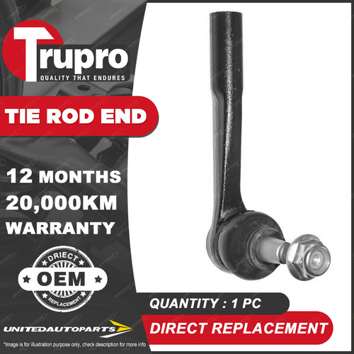 Brand New 1 Pc Trupro RH Outer Tie Rod End for Holden Vectra ZC 2003-2005