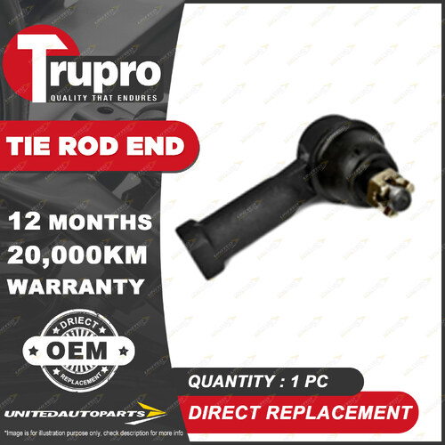 1 Pc Trupro RH Outer Tie Rod End for Nissan 1200 B110 B120 Sunny B120 1969-1975