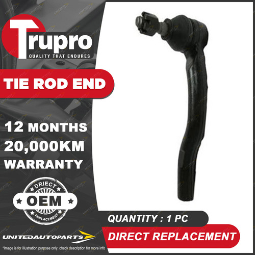 1x Trupro RH Outer Tie Rod End for Toyota Kluger ACU2# MCU28R Tarago ACR30R