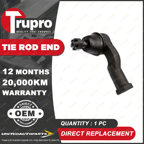 1 Pc Trupro RH Outer Tie Rod for Ford Laser KA KB Meteor GA GB 1981-1985