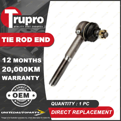 1 Pc Trupro RH Outer Tie Rod End for Chevrolet Luv 2WD KB20 25 1972-1981