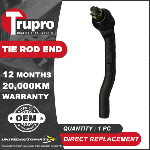 Premium Quality 1 Pc Brand New Trupro RH Outer Tie Rod End for Honda Jazz GD GE