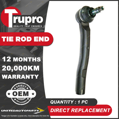 1 Pc Trupro RH Outer Tie Rod End for Toyota Kluger GSU40R GSU45R 2007-2014