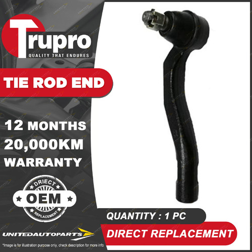 1 Pc Trupro RH Outer Tie Rod End for Lexus GS300 JZS160R 1997-2005