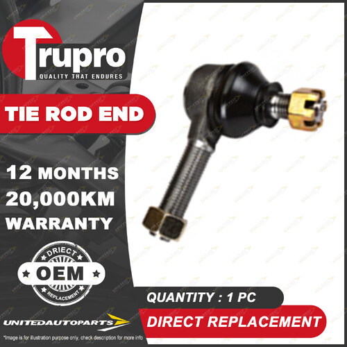 1 Pc Trupro RH Outer Tie Rod End for Holden COMMERCIAL Scurry NB 1985-1987