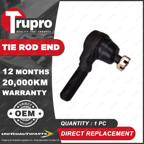 1 Pc Trupro RH Outer Tie Rod End for DAIHATSU DELTA V50 V70 V90 9/84-04