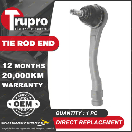 Premium Quality 1 Pc Trupro LH Outer Tie Rod End for CITROEN C4 DS4 11/09-On