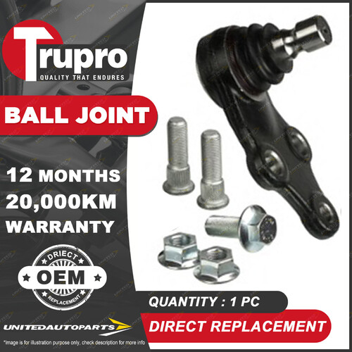 Brand New 1 Pc Trupro LH Lower Ball Joint for KIA SPORTAGE SL 2010-2016