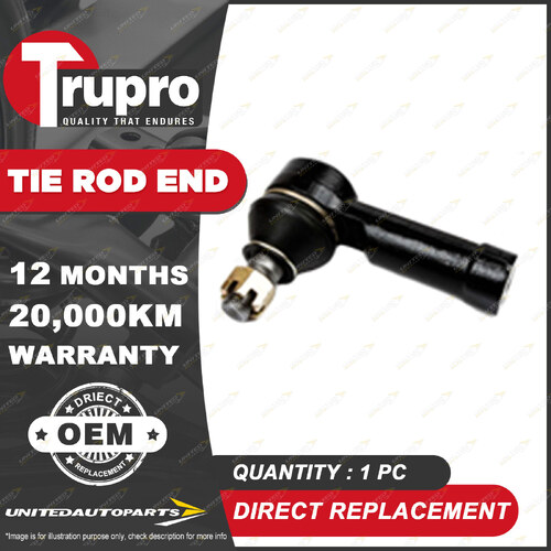 1 Pc Trupro RH Outer Tie Rod for MAZDA B1600 B1800 B2000 B2200 B2600 UDY0E 80-07